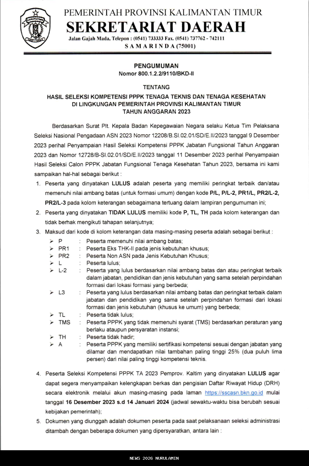 Momen Penting! Pengumuman Hasil Uji Kompetensi PPPK BGN 2025 Awal Januari, Catat Tanggalnya