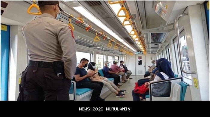 LRT Sumsel Perayaan Tahun Baru 2026 Perpanjang Jadwal Sampai Pukul 23.03 WIB