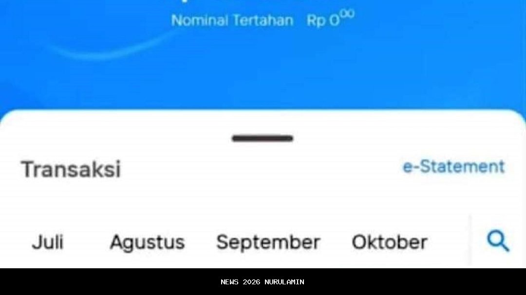 Cara Aktifkan Saldo GBPNS Tahap 2 2025 yang Terkunci