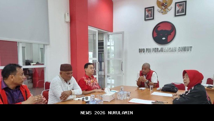 Ketua DPC PDIP Wilayah II Sumut Diangkat, Perjuangkan Rakyat dan Lawan Orde Baru