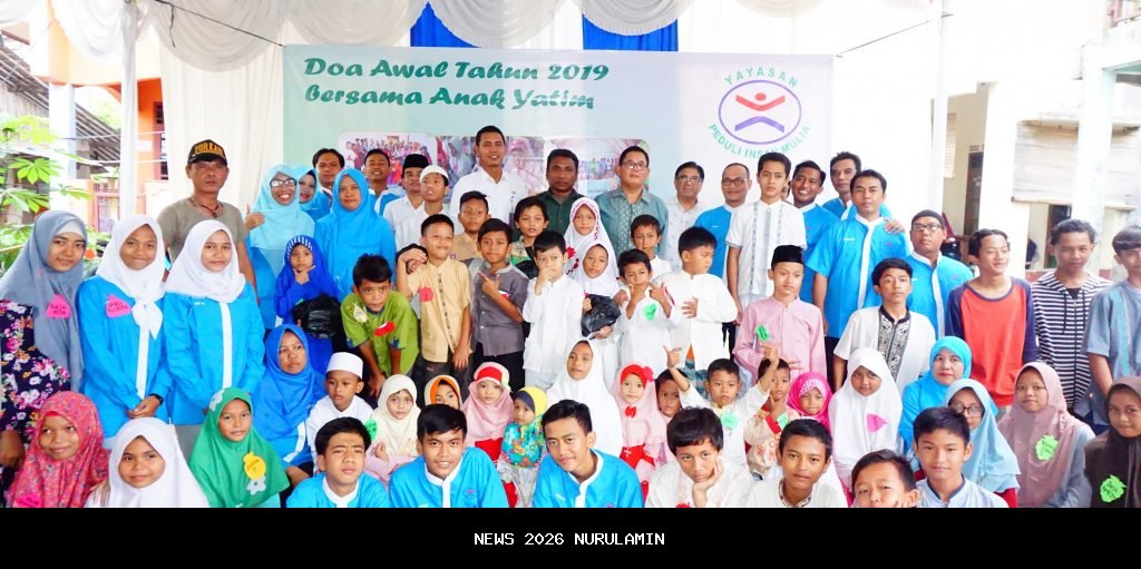 Doa Akhir Tahun Bersama Anak Yatim, Kades Ujungtebu Apresiasi Kehadiran Mendes PDT dan Bupati Serang