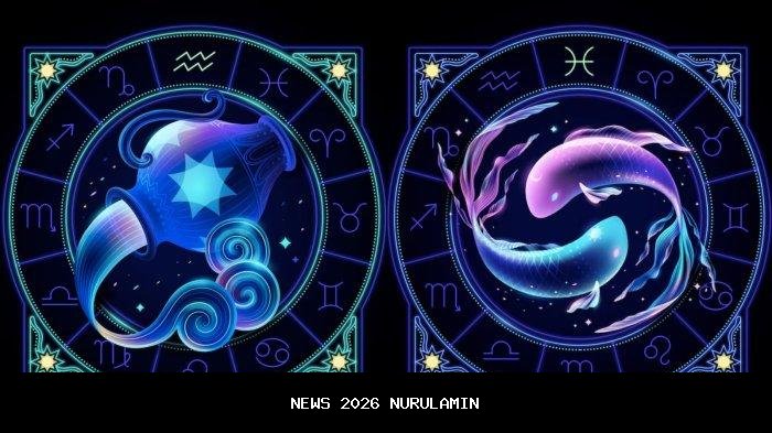 Ramalan Zodiak Aquarius dan Pisces 1 Januari 2025: Cinta, Keuangan, Karier, Kesehatan