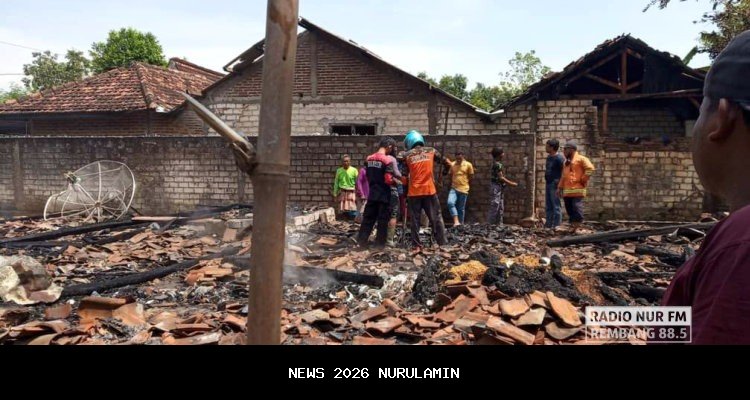 Pembaruan Kebakaran di Desa Geronggang, Kerugian Capai Rp 1,5 Miliar