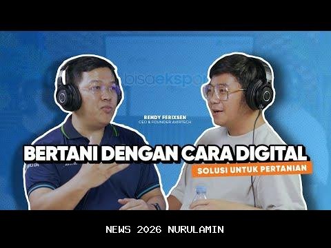 Terra Drone dengan Gedung Terbakar Beroperasi di Sektor Pertanian