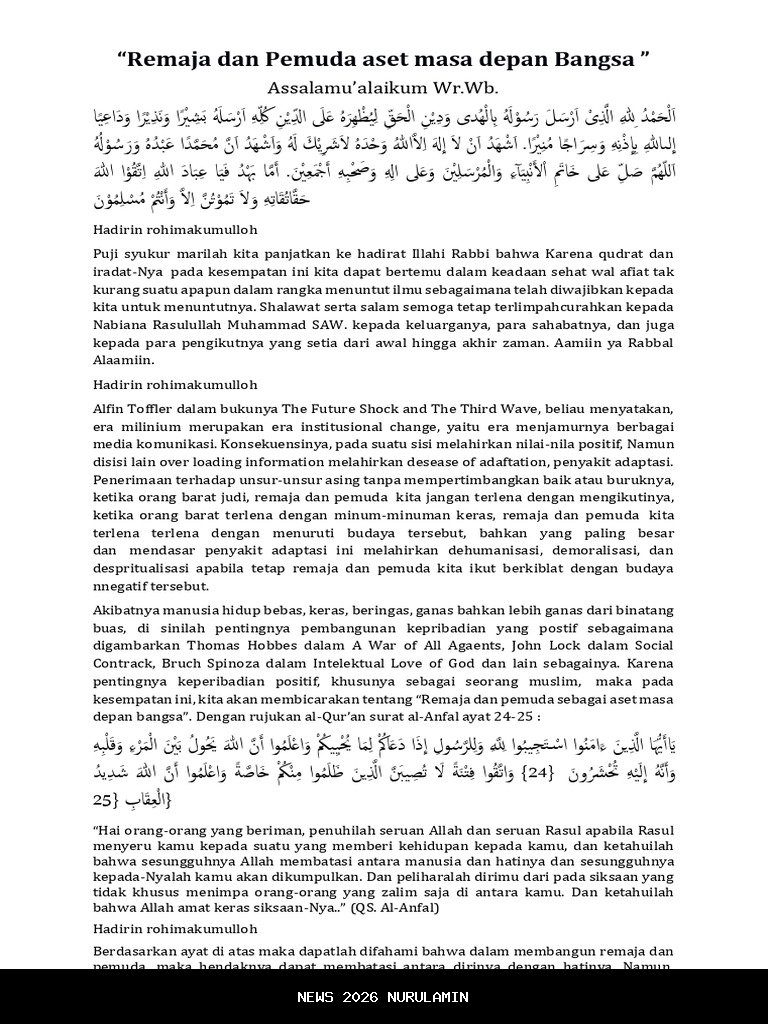 Pandangan: Perak sebagai Aset Masa Depan Generasi Muda