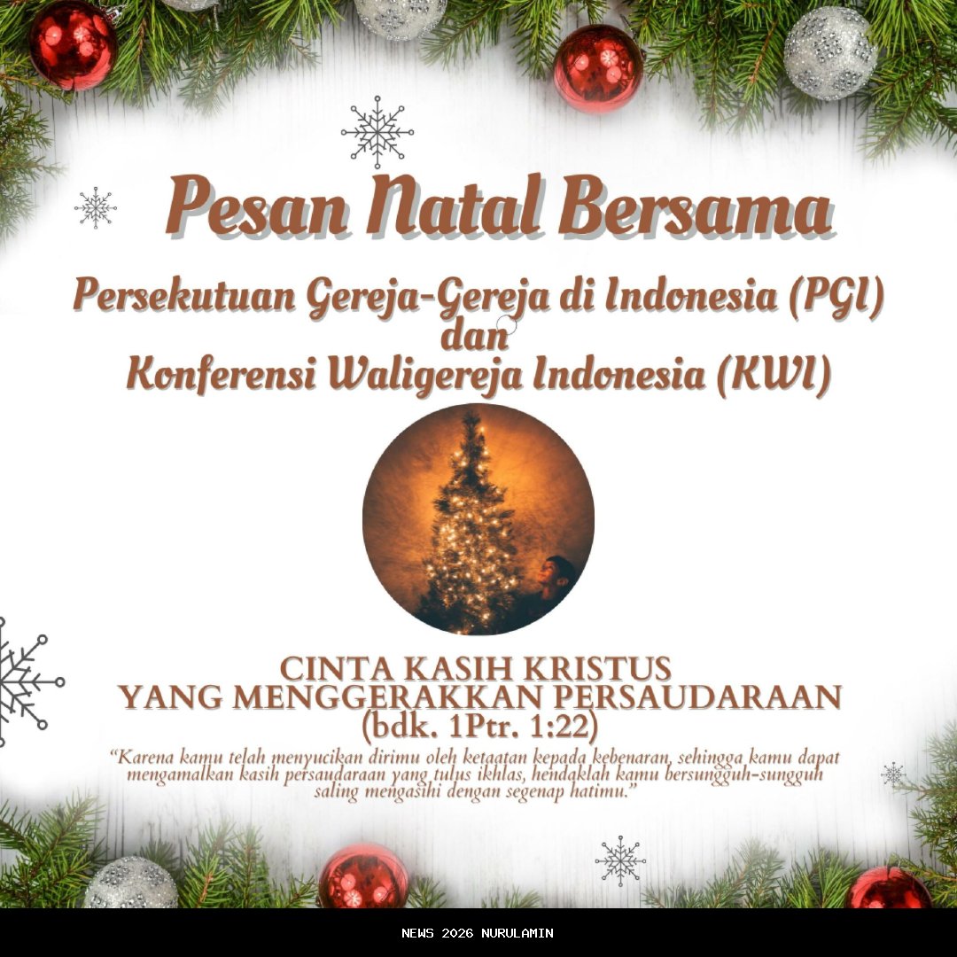 Pesan Muslim dalam Perayaan Natal di Gereja Petra Pante Deere-Alor