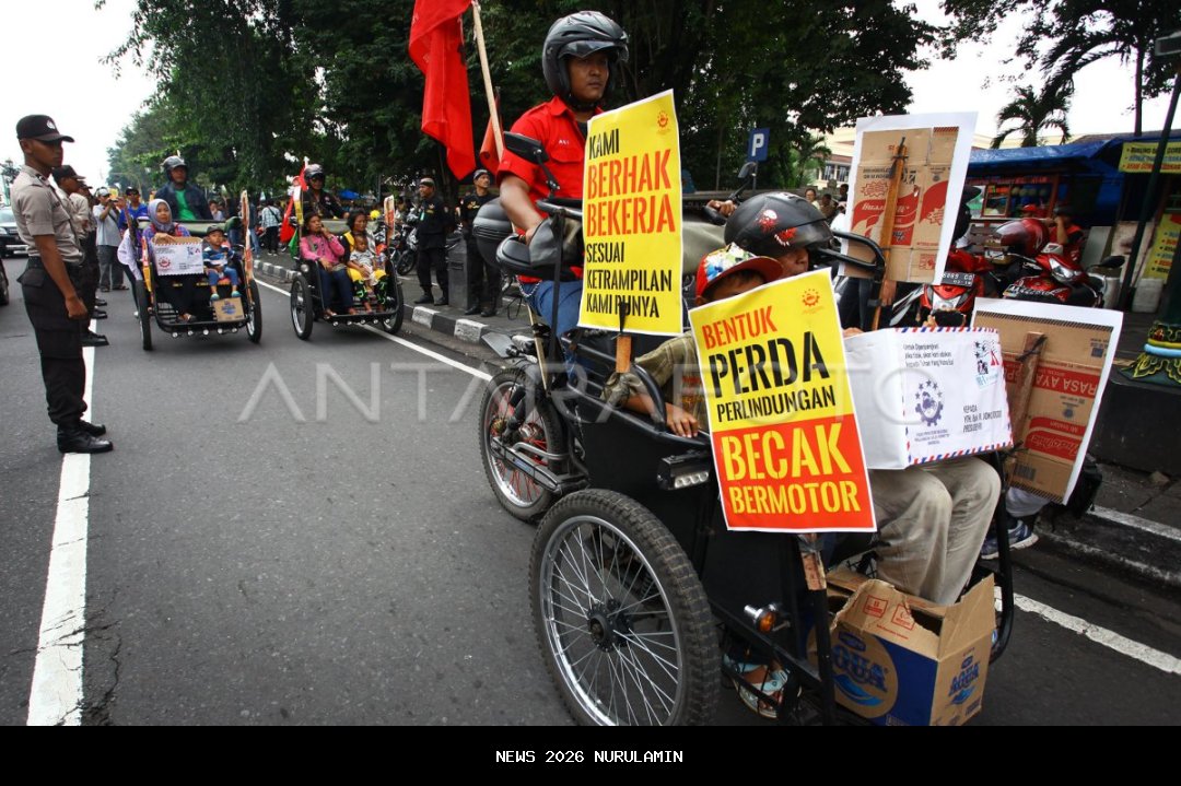 Pengemudi Bentor Akui Simpang Lima Telaga Makin Padat, Flyover Jadi Solusi