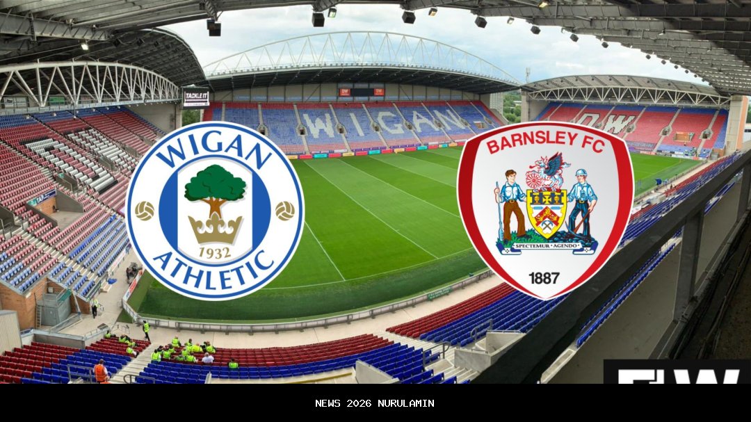 Prediksi Skor Wigan Athletic vs Barnsley, Kick Off Pukul 22.00 WIB