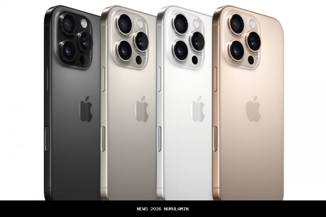 Harga iPhone 16 Pro Max 512GB di Indonesia, Desain Titanium untuk Tahun 2026