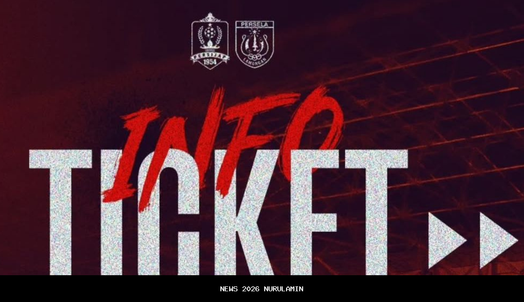 Hanya tersedia online! Tiket Persija vs Persijap: Cek harga dan akses stadion di sini