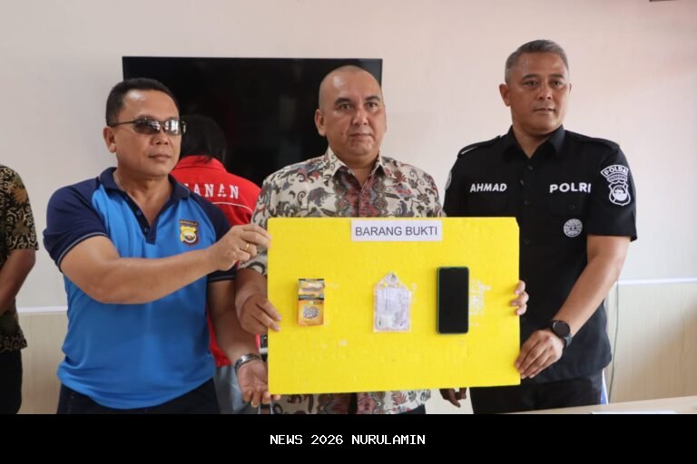 Pemuda Paser Ditangkap Bawa 7 Paket Sabu di Balikpapan