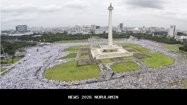 Pengunjuk Rasa 212 Berkumpul di Monas, 17 Titik Parkir Disiapkan
