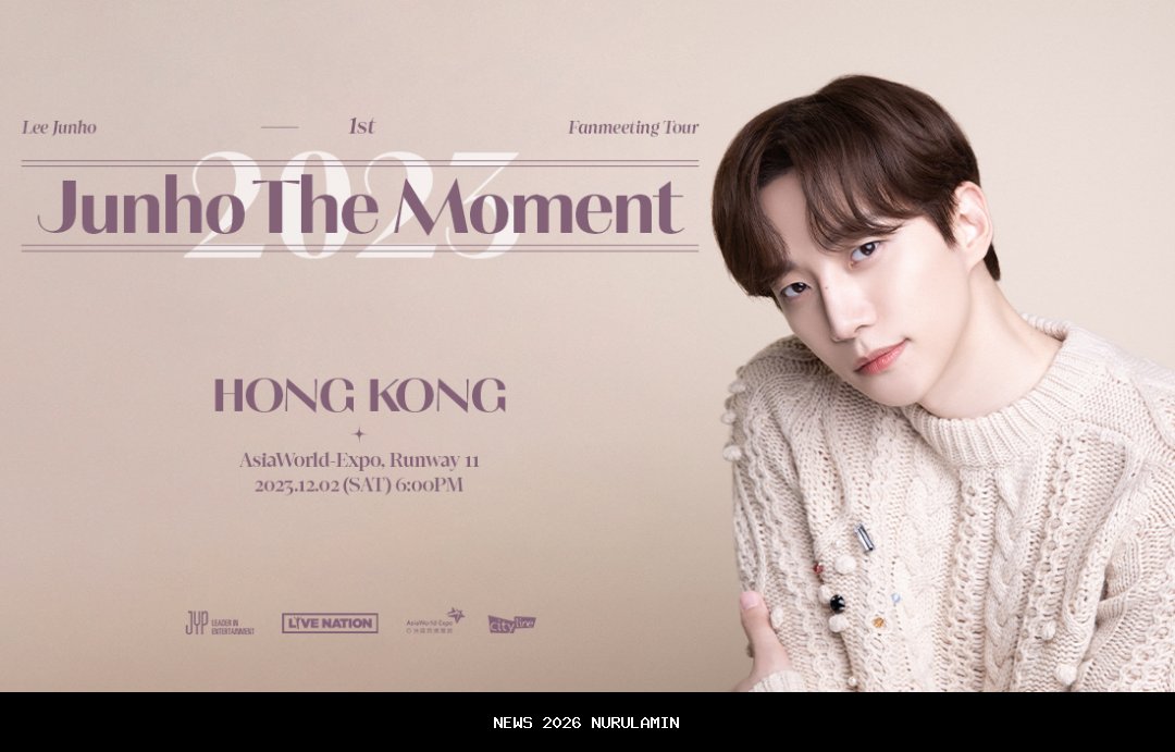 Lee Jun Ho umumkan fan meeting 'Stunning Us' untuk rayakan ulang tahun 2026