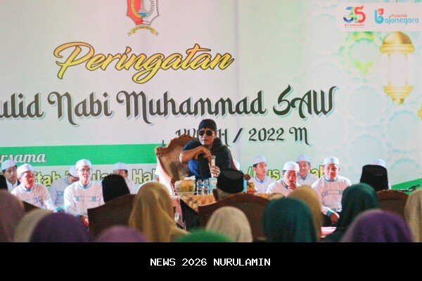 Gus Miftah Hadir, Pemkab Bogor Ajak Warga Berdoa di Masjid Raya Nurul Wathon