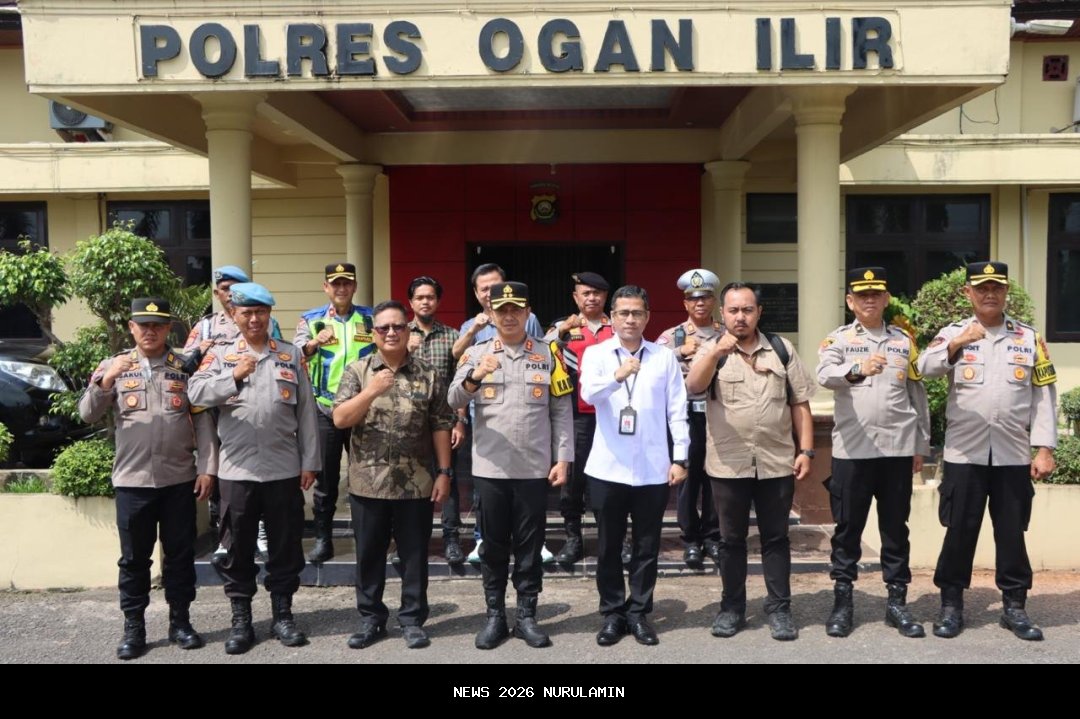Polres Ogan Ilir Lakukan Binrohtal untuk 26 Tahanan, Tekankan Keikhlasan dan Perbaikan Diri