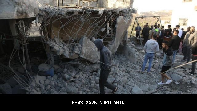 Israel hancurkan 25 bangunan pengungsi di Tepi Barat