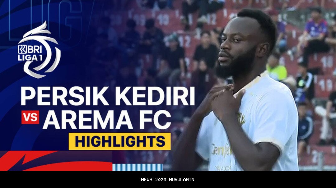 Link live streaming Arema FC vs Persik Kediri 11 Januari 2026 sore ini - BRI Super League