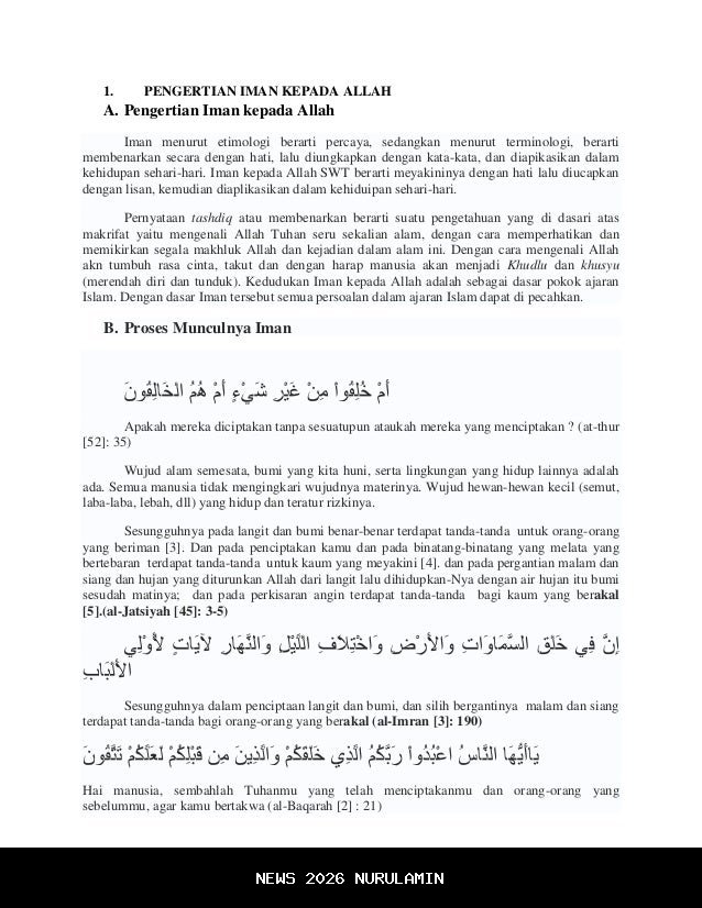 Khutbah Jumat 5 Desember 2025: Kunci Keberkahan Iman kepada Allah SWT