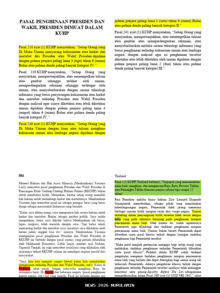 Warga ramai-ramai gugat KUHP baru, 7 gugatan masuk MK, pasal penghinaan presiden hingga hukuman mati