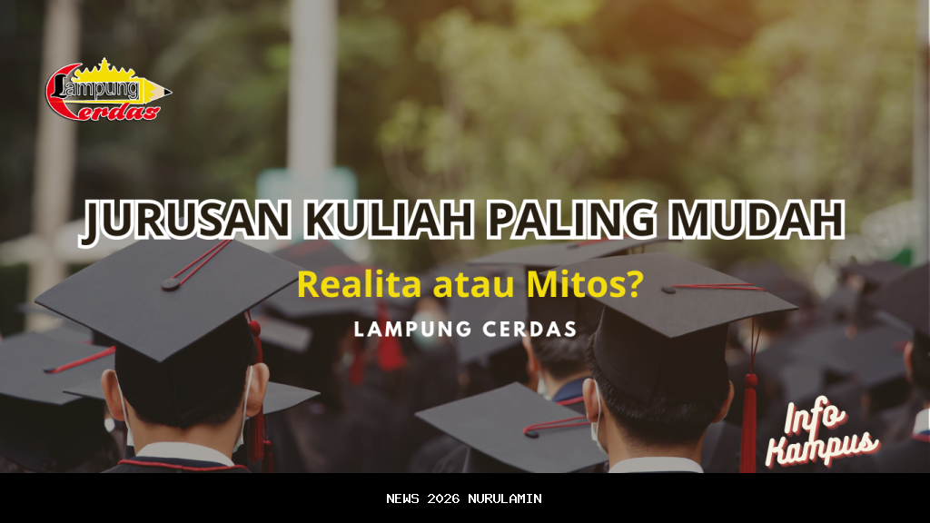 Jurusan Paling Mudah dan Populer, Wajib Diketahui Sebelum Seleksi PTN 2026