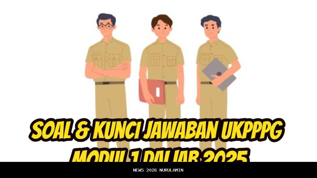Latihan Soal UKPPPG Modul 1 Topik 3 2025 Lengkap dengan Jawaban