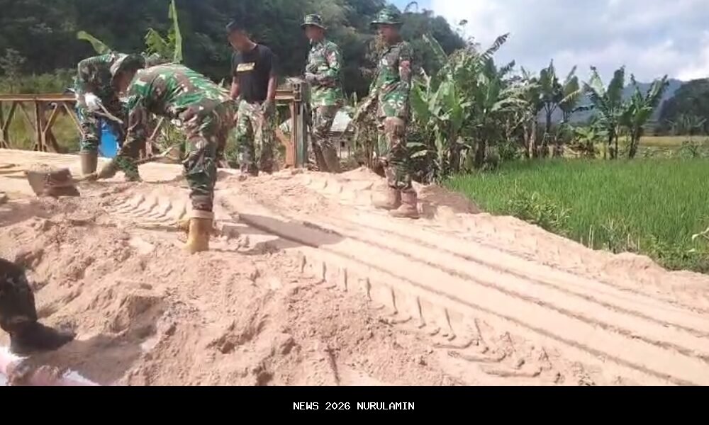 Pembangunan Jembatan Bailey dan Operasi TNI di Wilayah Bencana Didanai Pemerintah