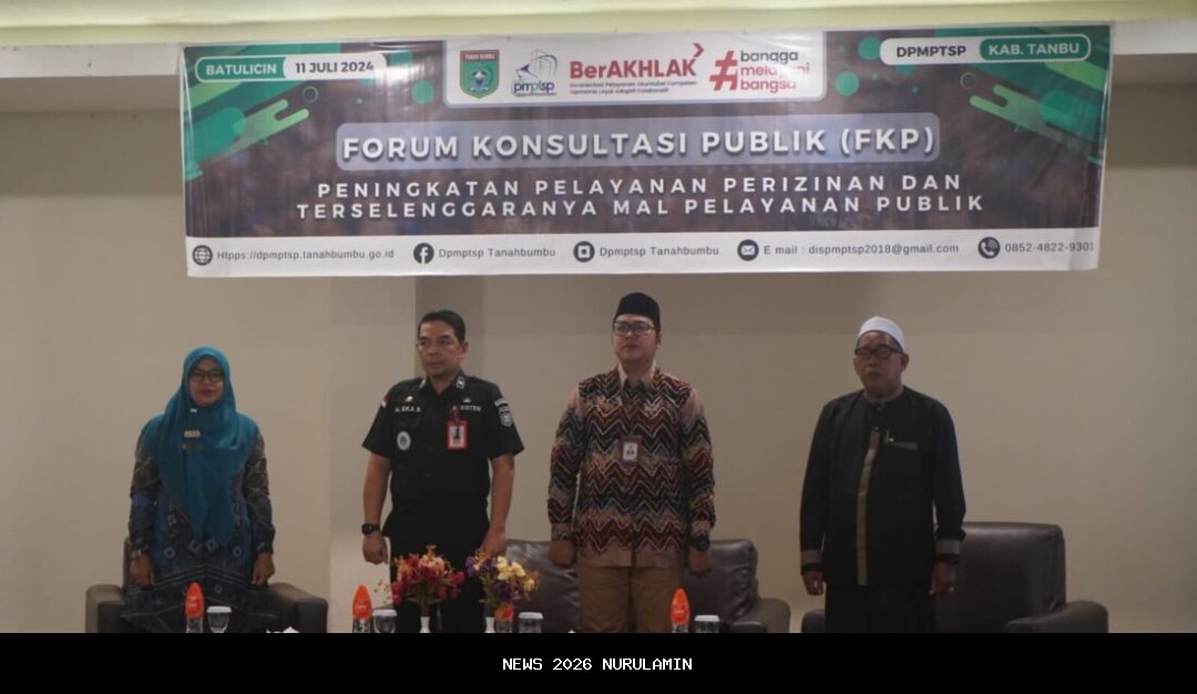 Front Office Jadi Pilar Layanan, Pemkab Tanah Bumbu Tingkatkan Profesionalisme Publik