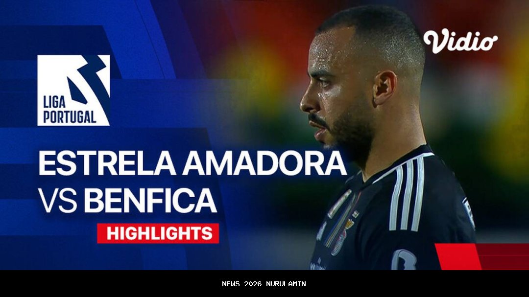 Prediksi Skor Estrela Amadora vs Braga, Head-to-Head dan Statistik Liga Portugal