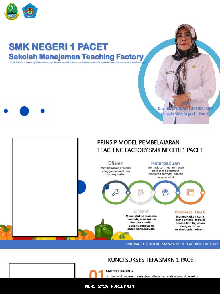 Terapkan TEFA, SMKN 1 Bukateja Ajarkan Praktik Kerja Langsung kepada Siswa