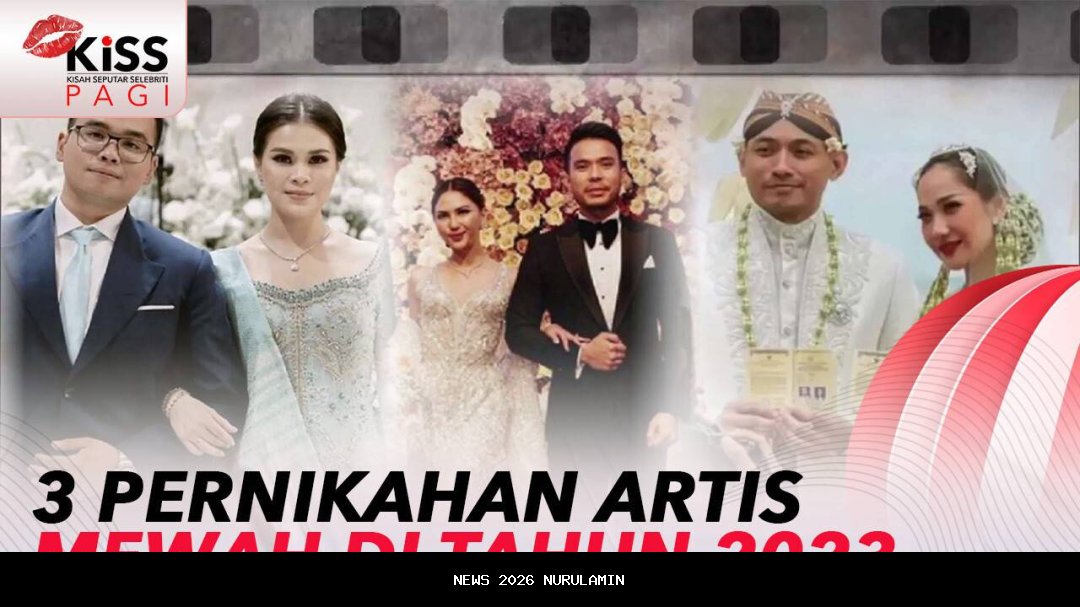Sembilan pasangan artis menikah di 2025, dari pernikahan sederhana hingga mewah