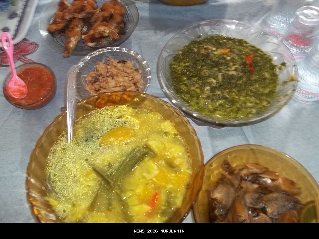 Masakan khas Kalimantan Tengah dari kulit cempedak, tersedia musiman di Palangka Raya