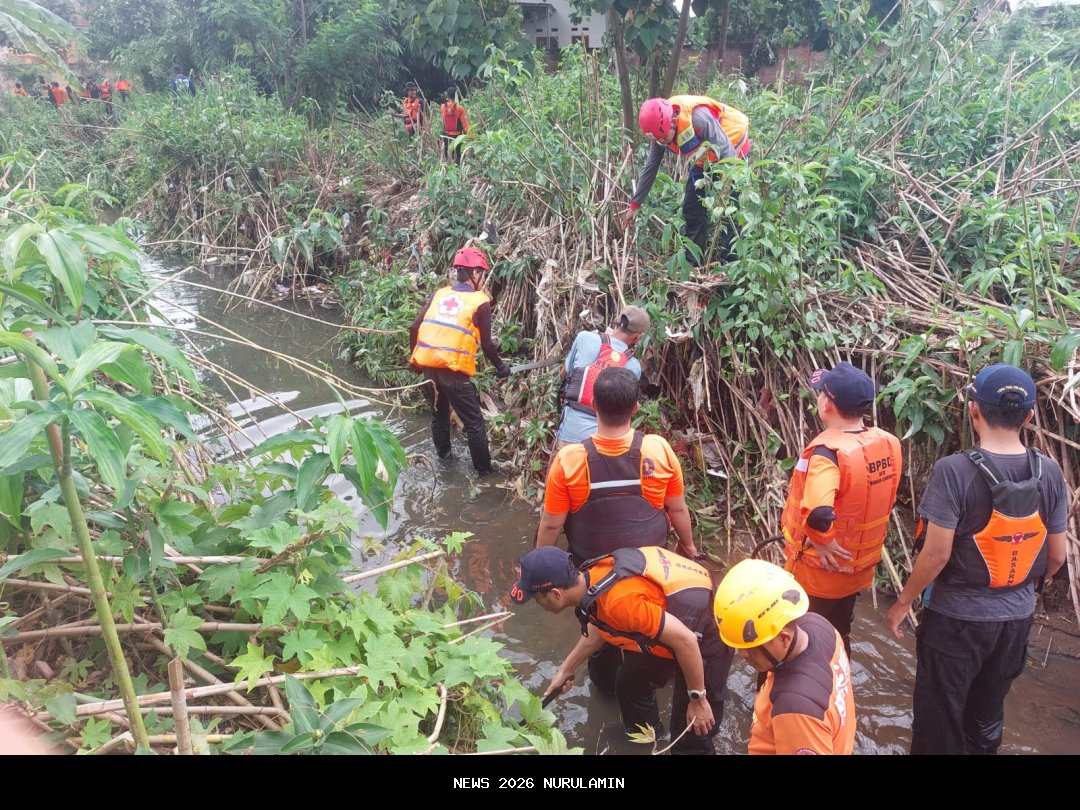 Operasi Pencarian Balita Hanyut di Jambi Berlangsung Malam Ini