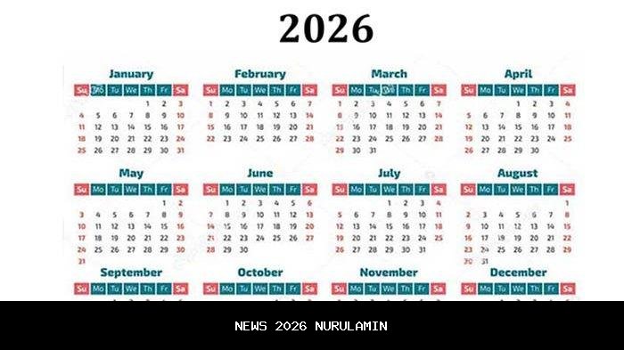 Tahun Baru 2026 Jatuh Hari Apa? Cek Jadwal Liburannya