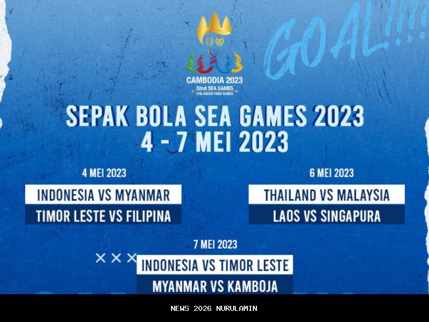 Jadwal Sepak Bola Putra SEA Games 2025: Nonton Gratis di Sini