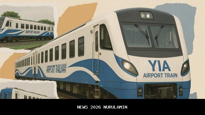 Jadwal KA Bandara YIA Hari Ini: Tiket Xpress 50 Ribu
