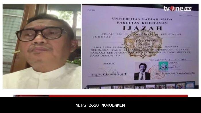 Mustoha Iskandar, Pemimpin Angkatan Jokowi di UGM, Tantang Prof UNJ Soal Meterai Hijau di Ijazah