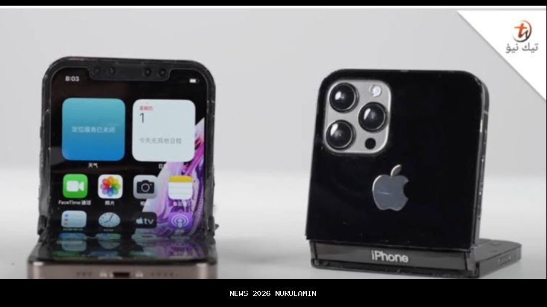 Apple siapkan kejutan besar 2026: iPhone lipat dan MacBook baru meluncur
