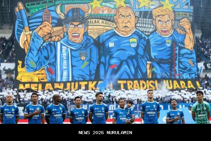 Jadwal Persib Bandung di Super League 2025/2026, Lawan Malut United