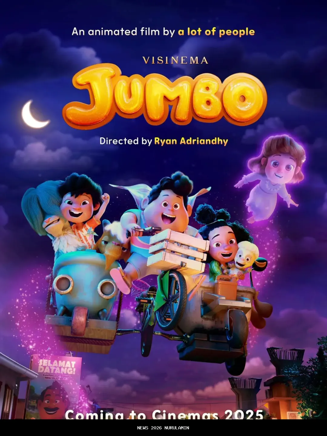 Jumbo pecahkan rekor film terlaris Indonesia, untung Rp400 miliar