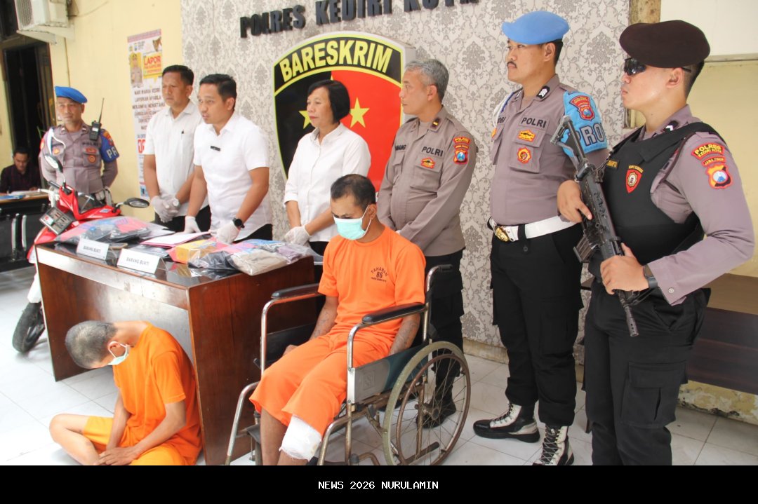 Satreskrim Polres Kediri Kota Ungkap Dua Kasus Pencabulan Anak dengan Modus Uang Jajan