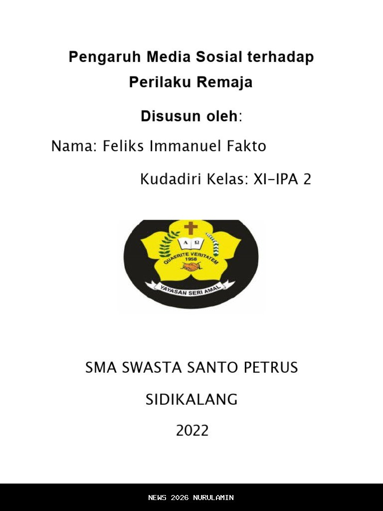 Pengaruh media sosial terhadap perkembangan psikologis remaja