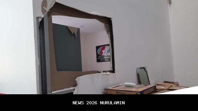 Pencuri Bobol Tembok Bank dengan Bor, Raibkan Rp590 Miliar