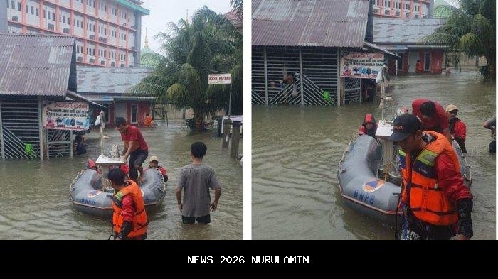 BPBD Catat 11 Titik Banjir di Bengkulu, Wilayah Langganan Genangan Dominasi