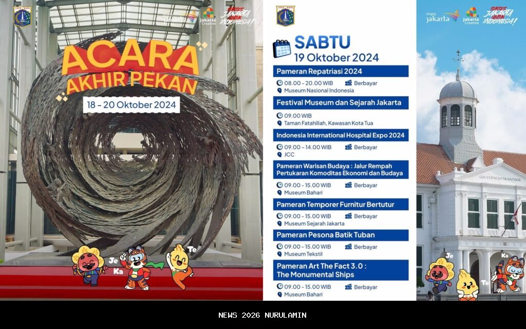 Daftar Acara Akhir Pekan Gratis di Jakarta Hari Ini