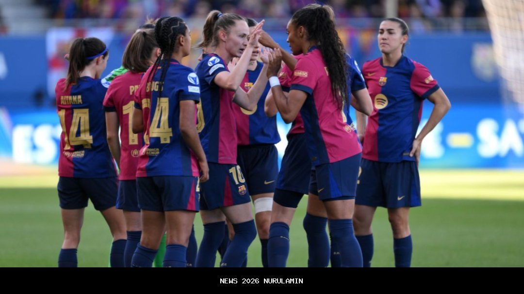 Prediksi Skor Paris FC Women vs Barcelona Women UWCL 2025: Barça Femeni Incar Puncak Klasemen