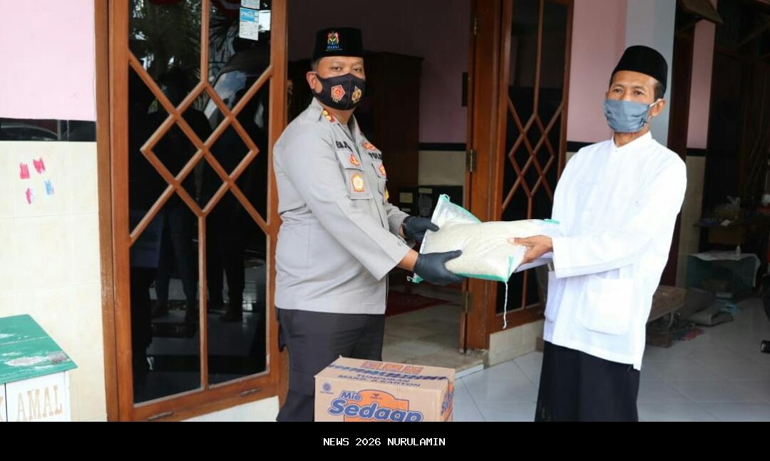 Jangan Berlebihan, Pesan Kapolres Purbalingga untuk Anak Yatim Piatu