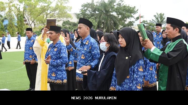 Daftar 111 Kepala Sekolah TKSMP Kendari Dilantik, Pesan Wali Kota Soal Isu Asusila