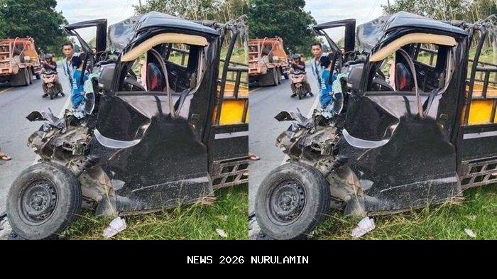 Mobil Daihatsu Raize tabrakan dengan truk, 1 orang meninggal dunia