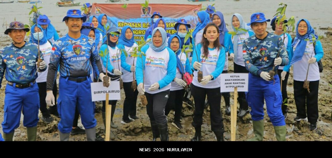 AHEMCE, SERA dan Astra Group Tanam 1.000 Mangrove Bersama Ditpolairud Polda Kaltim