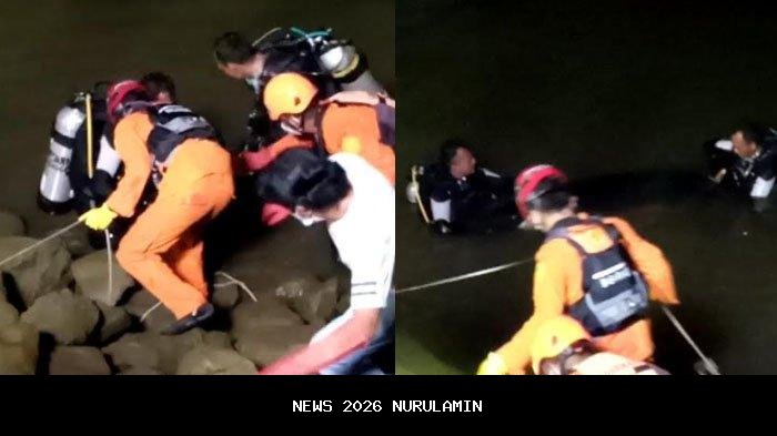 Pemuda tenggelam saat bermain di Curug Mangir Trenggalek, Tim SAR lakukan pencarian